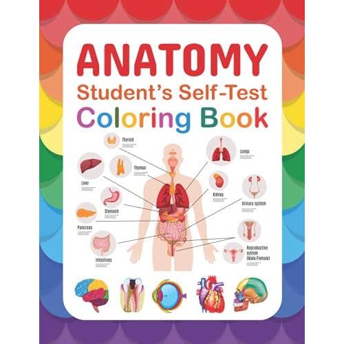 Anatomy Student's SelfTest Coloring Book Human Anatomy Learning