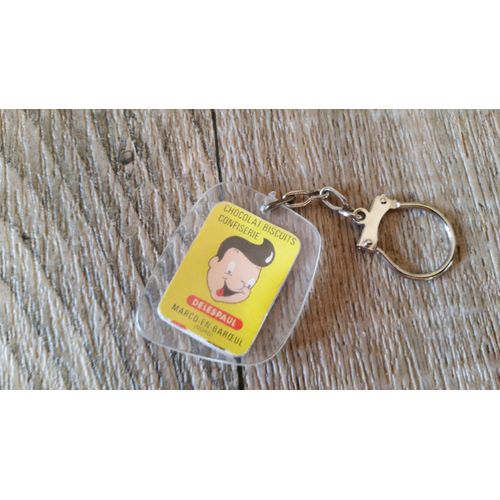 Ancien Porte Clefs Delespaul Chocolats Biscuits Confiserie - Marcq En Baroeul
