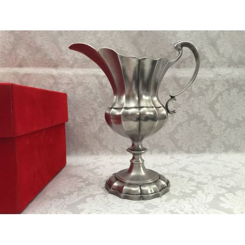 Ancienne Aiguire Verseuse Pichet Cruche Made In Italy tain Veritable Art