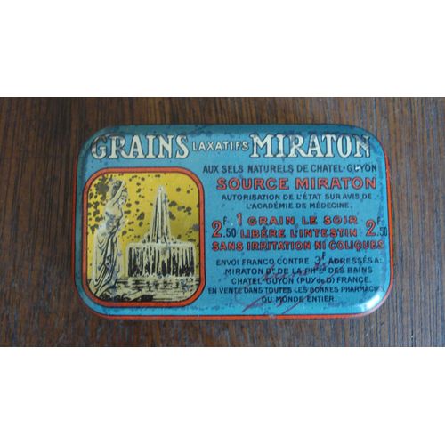 Ancienne Boite Metal Tole 