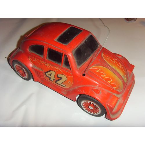 Ancienne Voiture Coccinnelle Wolkswagen Tlcommand Radiocommande (Radio Commande) Sans La Commande Vintage