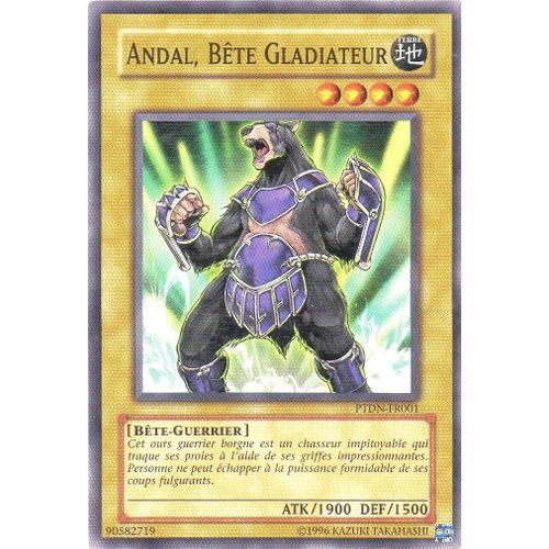 Andal, Bte Gladiateur - Yu-Gi-Oh!