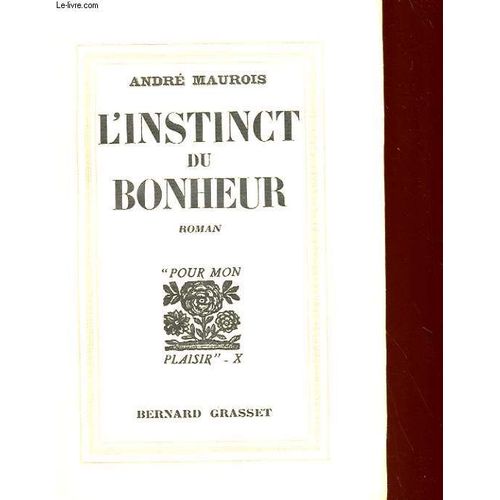 L'instinct Du Bonheur    Format Broch 