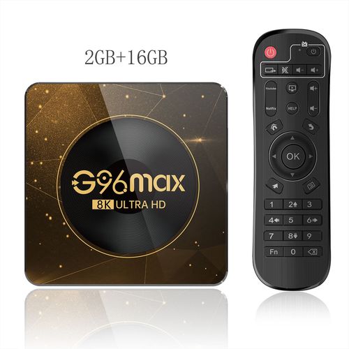 Android 13 4K Smart TV Box Amlogic RK3528 Wifi6 4GB64GB Bluetooth Chromecast Wifi6 AV1 lecteur multimdia vido dcodeur Max A13 - Type 2GB16GB