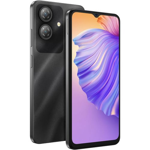 Android 14 Smartphone Note 21, 6,56'' Hd+ Grand Ecran, 8 Go Ram+128 Go Rom, 13Mp+8Mp Camra, Dual Sim Tlphone Portable Dbloqu, Batterie 5000Mah, Empreinte Digitale, Gps, Noir