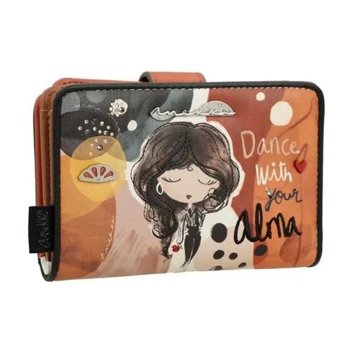 Anekke - Portefeuille Compact Femme 