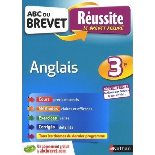 Anglais 3e    Format Grand Format 