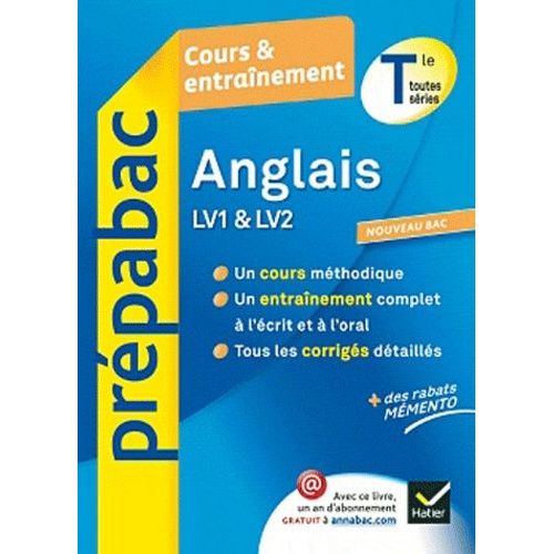 Anglais Lv1-Lv2 Tle Toutes Sries    Format Broch 