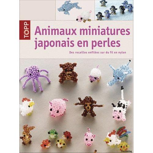 Animaux Miniatures Japonais En Perles   de Brning Christiane  Format Beau livre 