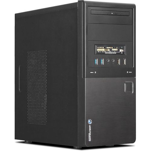 Ankermann Silent Office Business Pc,Intel Core I5-4570,8Go Ram,480Go Ssd,1To Hdd,Windows 10,Wifi,Ms Office 365