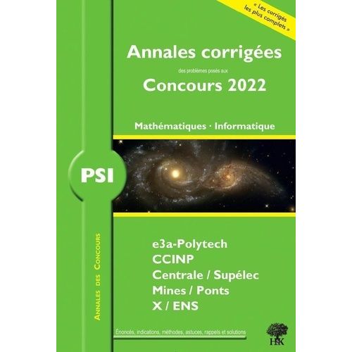 Mathmatiques - Informatique Psi    Format Grand Format 