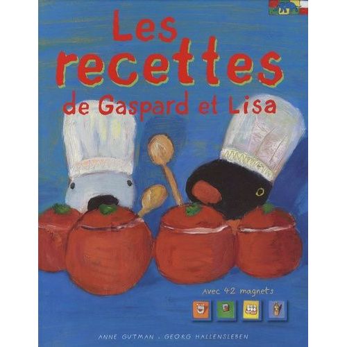 Les Recettes De Gaspard Et Lisa   de Gutman Anne  Format Album 