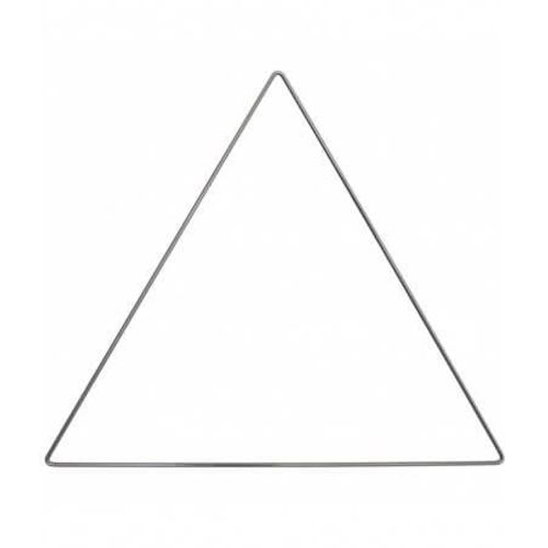 Anneau De Mtal Triangle Anthracite 30 Cm Pour Dcoration Murale - Rico Design 30 Cm Gris