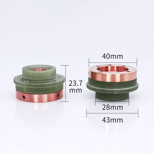 Anneau Isolant Raybach Dne,Trou Inclin,Pices De Rechange Pour Laser  Fibre,Support En Cramique,Style L'unicef Qt90,crou De Blocage En Cuivre,Le Plus Rcent,2702/3100 - Type Qt90 Airin Dead Ring