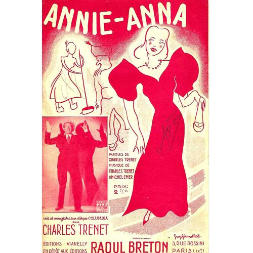 Annie-Anna. Charles Trnet. A 75