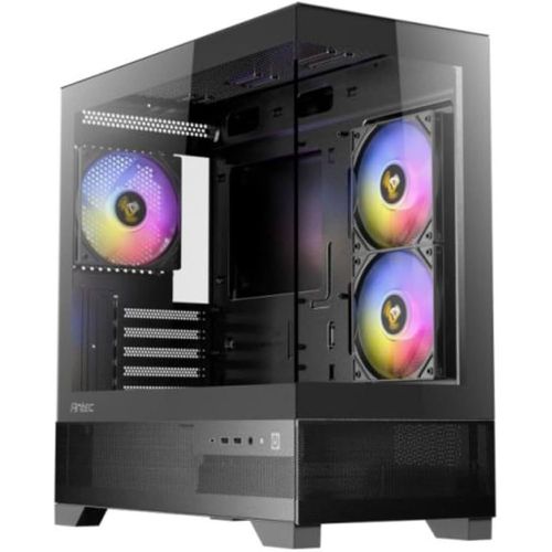 Antec CX500M Case MicroATX Nero Vetro Temperato USB-C ARGB per PC Gaming
