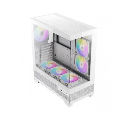 ANTEC CX700 Case PC Midi-Tower Bianco ARGB con Vetro Temperato e USB Type-C