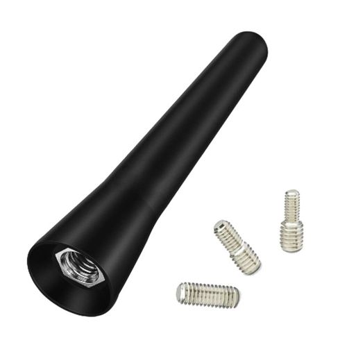 Antenne De Remplacement Universelle Pour Voiture Avec Vis, M5, M6, Kit De Mt D'antenne De Toit De Voiture, Antenne En Caoutchouc D'autoradio, Antenne Courte