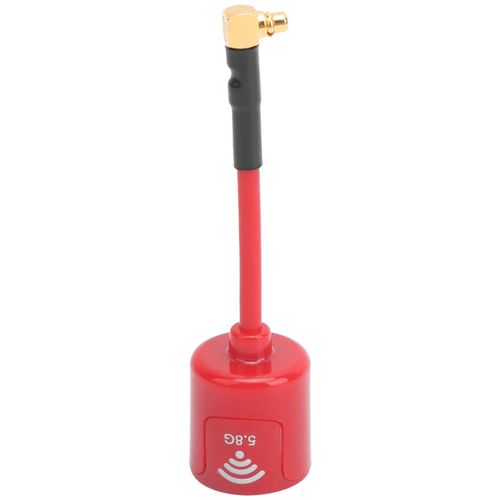 Antenne Longue A Gain Eleve 5,8 Ghz Mmcx 2,8 Dbi Rhcp Pour Drone De Course Fpv, Pieces Rc, Angle Rouge
