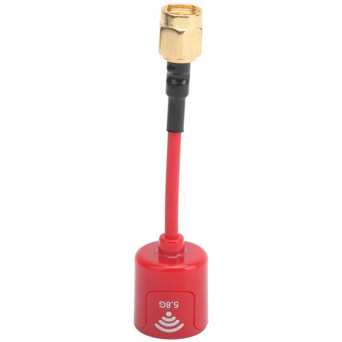 Antenne Professionnelle 5,8 Ghz 2,8 Dbi, Gain De Signal, Accessoire Pour Drone Fpv Racing Rc, Sma Rouge