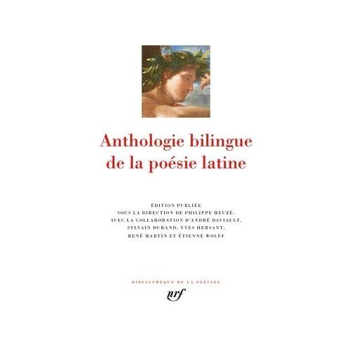 Anthologie Bilingue De La Posie Latine   de Collectif  Format Beau livre 