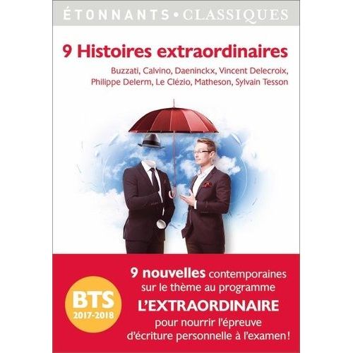 9 Histoires Extraordinaires   de didier daeninckx  Format Poche 