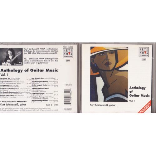 Anthology of Guitar Music 1 CD Rakuten