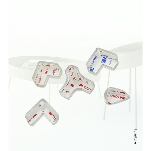 Anti-Collision D'angle, Anti-Collision Transparent Coin, Table  Manger Coin Coin Protection Transparent, Meubles D'angle Coussin Anti-Collision D'angle, 50pcs (Transparent)