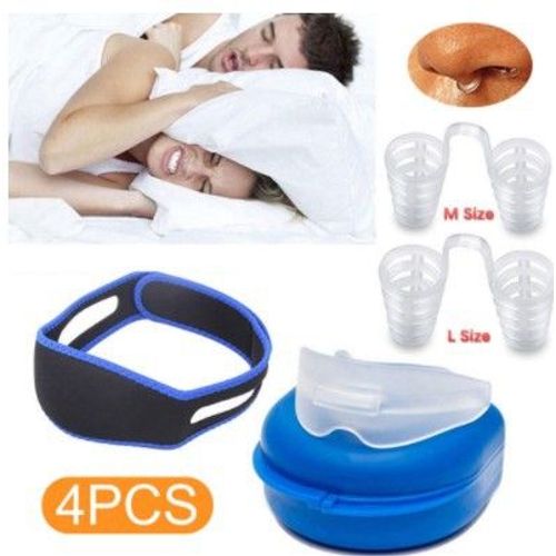 Anti Ronflement Efficace, Croisillons,Chin Strap, Anti-Ronflement Mentonnire, Solution Ronflements Rglable Snore Stopper Chin Strap Pour Aide Sommeil Rduction Ronflement Avec Dilatateurs