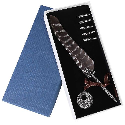 Antique Plume Fontaine Dip Stylo Plume Plume Plume Plume criture Papeterie Affaires Fournitures De Bureau (#3)