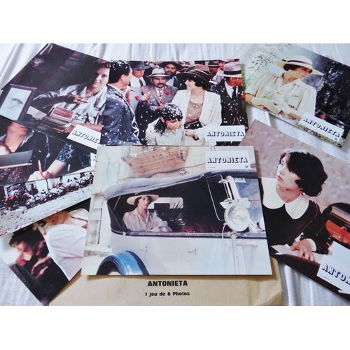 Antonieta : Jeu De 8 Photos D'exploitation Cinmatographique - Format 21x27 Cm - De Carlos Saura Avec Hanna Schygulla, Isabelle Adjani, Carlos Bracho, Ignacio Lopez Tarso - 1982