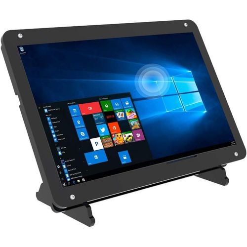 anwxai-Ecran Tactile 7 Pouces Pour Raspberry Pi,cran Portable Ips 1024  600 Hdmi Avec tui,Pour Consoles De Jeux/Pc/Camra/Win Os/Raspberry Pi 5/4