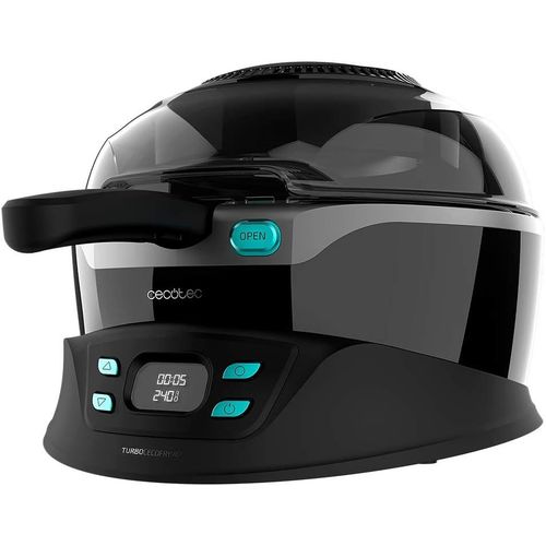 anwxai-Friteuse Sans Huile Dittique Turbocecofry 4D Healthy Systme De Cuisson 360O,8 Programmes Prconfigurs,Temprature Rglable,Cuve Avec Revtement Cramique Tricouche