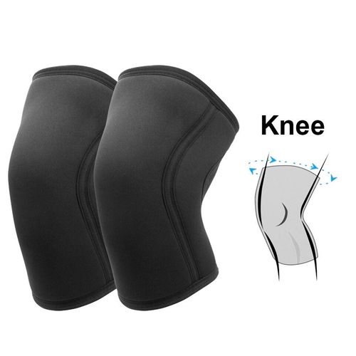 Aolikes 1 Paire De Genouillres De 7 Mm,Support De Rcupration Des Blessures,Genouillre En Noprne Pour Squats,Course  Pied Et Entranement En Salle De Sport - Type Knee Support-M #C