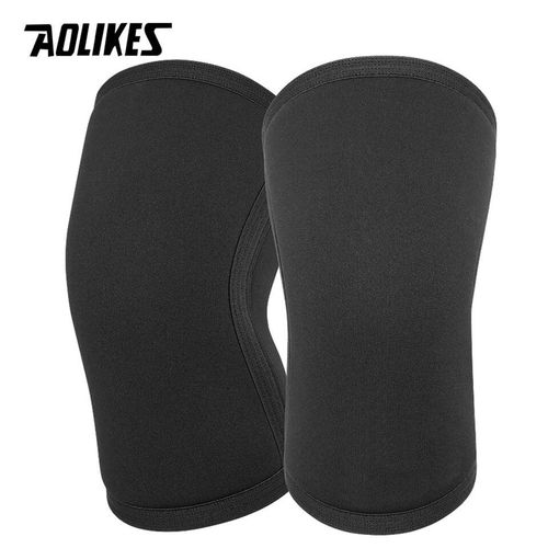 Aolikes 1 Paire De Genouillres De 7 Mm,Support De Rcupration Des Blessures,Genouillre En Noprne Pour Squats,Course  Pied Et Entranement En Salle De Sport - Type Xl