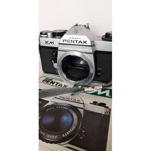 APPAREIL ASAHI PENTAX KM BOITIER CHROME