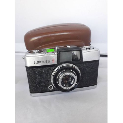 appareil OLYMPUS-PEN S avec objectif 2.8/3cm format 18X24