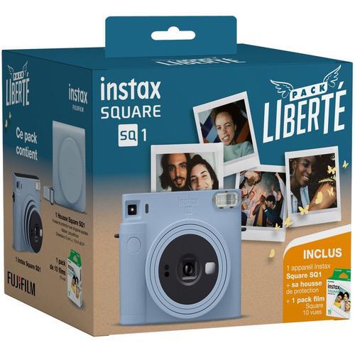 Appareil photo Instantan Fujifilm Pack Liberte Instax Square SQ1 Bleu