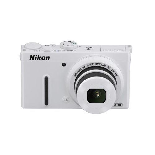 appareil photo numrique Nikon COOLPIX P330 ouvert F lentille valeur 1.8NIKKOR quip d'un capteur CMOS rtro-clair blanc P330WH