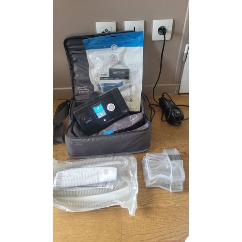 Appareil Traitement Trouble Du Sommeil Resmed Airsense 10 Autoset S10 Cpap Vendu Avec Masque Et Accessoires