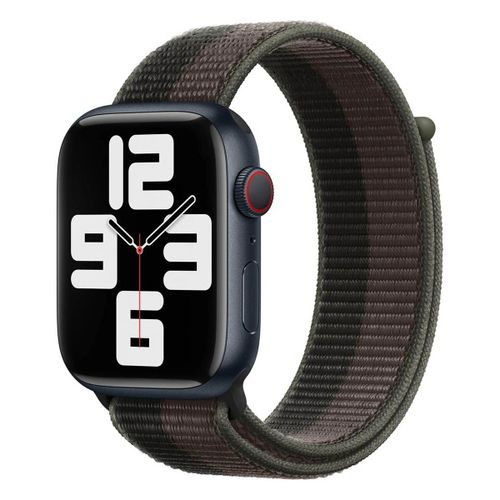 Apple - Boucle Pour Montre Intelligente - Taille Extra Large - Tornade, Gris - Pour Watch Herms Series 7, Herms Series 9, Series 10, Series 8, Series 9, Ultra, Ultra 2
