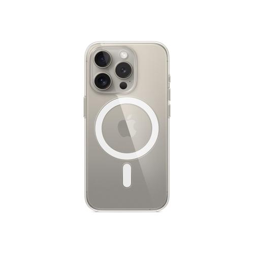 Apple - Coque De Protection Pour Tlphone Portable - Compatibilit Avec Magsafe - Polycarbonate - Clair - Pour Iphone 15 Pro