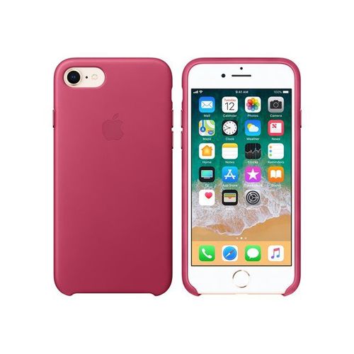 Apple - Coque De Protection Pour Tlphone Portable - Cuir - Rose Fuchsia