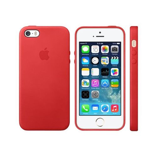 Apple - (Product) Red - Coque De Protection Pour Tlphone Portable - Cuir - Rouge