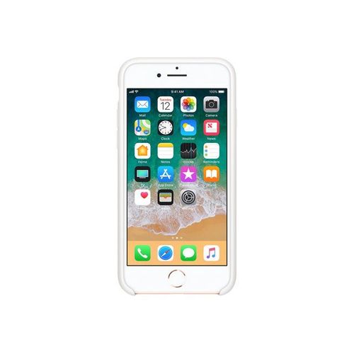 Apple - Coque De Protection Pour Tlphone Portable - Silicone - Blanc