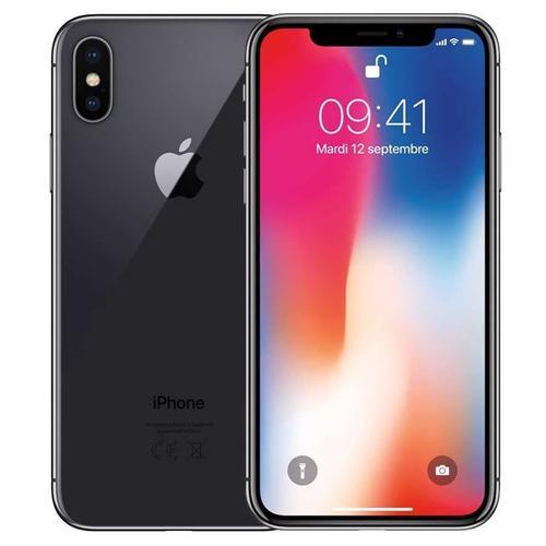 Apple iPhone X 64 Go Gris sidral