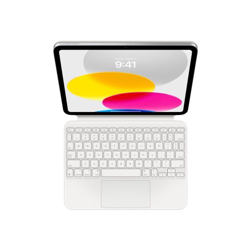 Apple Magic Keyboard Folio - Clavier Et tui - Avec Trackpad - Apple Smart Connector - Qwerty - R.-U. - Pour Ipad Wi-Fi (10me Gnration)
