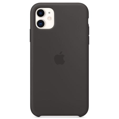 Apple - Coque De Protection Pour Tlphone Portable - Silicone - Noir - Pour Iphone 11