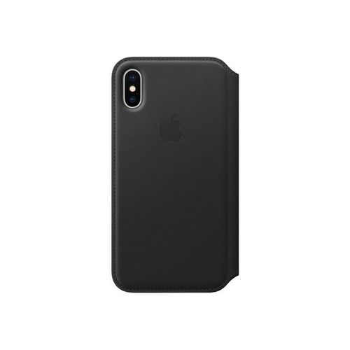 Apple - tui  Rabat Pour Tlphone Portable - Cuir - Noir - Pour Iphone X