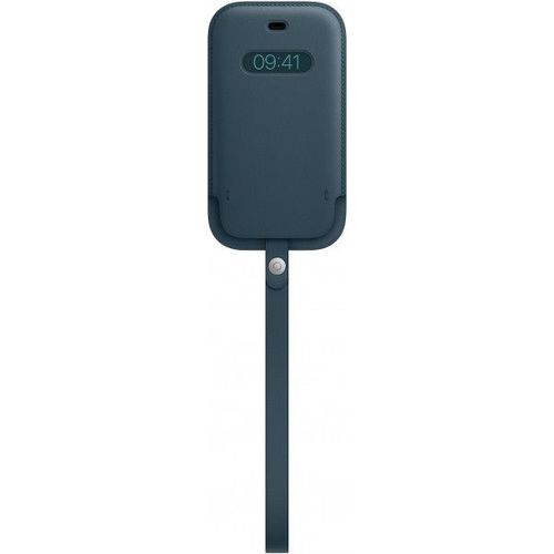 Apple Sleeve With Magsafe - tui Protecteur Pour Tlphone Portable - Cuir - Bleu Balte - Pour Iphone 12 Mini